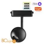 Трековый ременный светодиодный SMART светильник c доп. механическим перекл. цветности Novotech EASY CRI90+ 3000-6000К 350Лм 120 12W TUYA, Алиса, Wi-Fi 359471