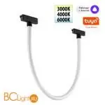 Трековый ременный светодиодный SMART светильник c доп. механическим перекл. цветности Novotech EASY CRI90+ 3000-6000К 580Лм 360 14W TUYA, Алиса, Wi-Fi 359476