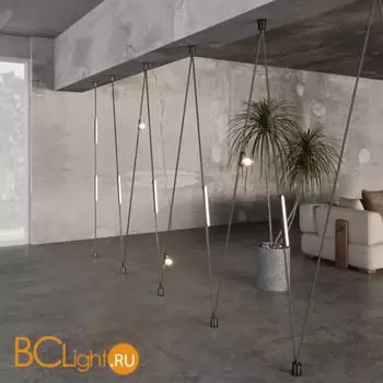 Трековый ременный светодиодный SMART светильник c доп. механическим перекл. цветности Novotech EASY CRI90+ 3000-6000К 255Лм 38 6W TUYA, Алиса, Wi-Fi 359477 - Фото 0