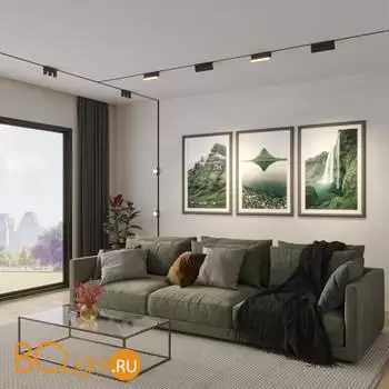 Специальный 1м накладной шинопровод толщиной 4.5мм Novotech Easy 135263 - Фото 0