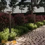 Светильник ландшафтный IP65 LED 4000K 12W 185-265V ECHO 359283 - Фото 0