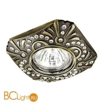 Встраиваемый спот (точечный светильник) Novotech Erba 370241