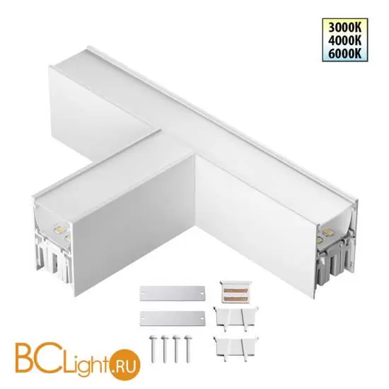 Светильник соединитель Novotech «Т» с переключ. цв. температуры IP20 LED 12W 220-240V 3000К\4000К\6000К FATTO 359610