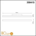 Трековый светильник Novotech Flum 358415 - Фото 1