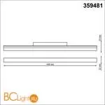 Трековый светодиодный TUYA SMART светильник Novotech Flum CRI90+ 3000-6500К 1920Лм 100 24W Bluetooth Wi-Fi Алиса 359481 - Фото 1