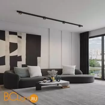 Трековый светильник диммируемый со сменой цв.температуры, пульт ДУ/Tuya Smart Life IP20 LED 10W 48V 3000-6000K Novotech FLUM 359519 - Фото 0