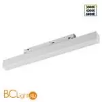 Трековый светильник Novotech SHINO с переключ. цв. темпер. IP20 LED Ra90 Lm450 3000К\4000К\6000К 10W 48V FLUM 359616