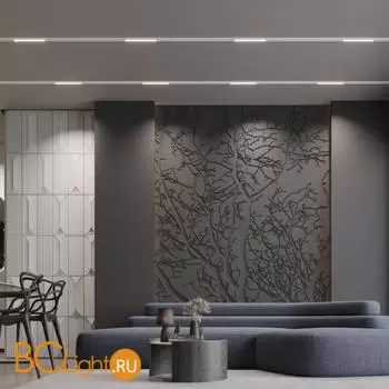 Трековый светильник Novoyech SHINO со сменой цв.температуры, пульт ДУ/Tuya Smart Life IP20 LED Ra90 Lm450 10W 48V 3000-6000K FLUM 359628 - Фото 0