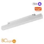 Трековый светильник Novoyech SHINO со сменой цв.температуры, пульт ДУ/Tuya Smart Life IP20 LED Ra90 Lm450 10W 48V 3000-6000K FLUM 359628