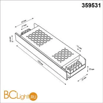 Драйвер Novotech DRIVE IP20 300W 48V 359531 - Фото 0