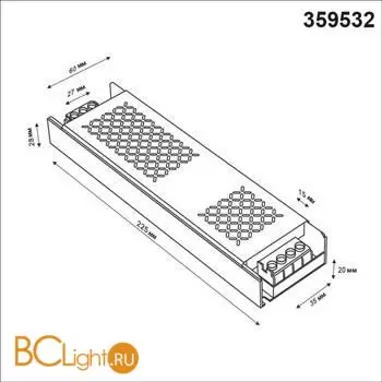 Драйвер Novotech DRIVE IP20 400W 48V 359532 - Фото 0