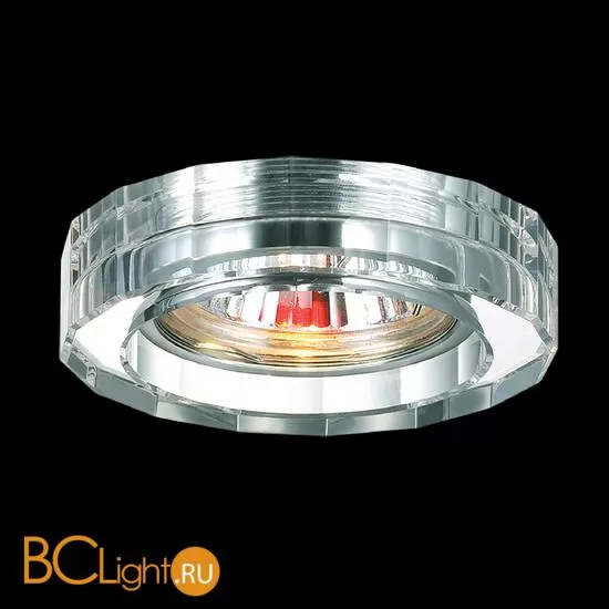 Встраиваемый спот (точечный светильник) Novotech Glass 369487