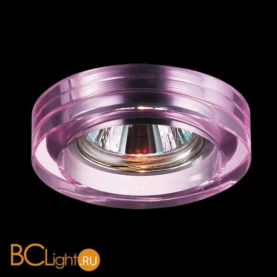 Встраиваемый спот (точечный светильник) Novotech Glass 369479