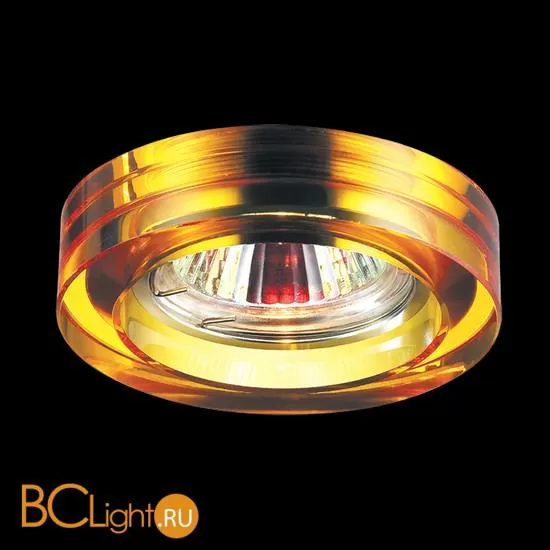 Встраиваемый спот (точечный светильник) Novotech Glass 369480