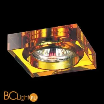 Встраиваемый спот (точечный светильник) Novotech Glass 369485