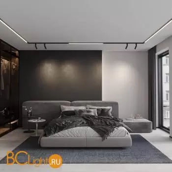 Светодиодный модульный трековый светильник SMART (TUYA, Алиса, Bluetooth, Wi-Fi) Novotech Glat CRI90+ 3000-6000К 1280Лм 110° 16W 359370 - Фото 0