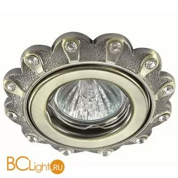 Встраиваемый спот (точечный светильник) Novotech Grain 370301