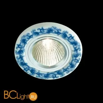 Встраиваемый спот (точечный светильник) Novotech Gzhel 369521