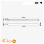 Cветильник для трехфазного шинопровода Novotech Iter 358171 - Схема