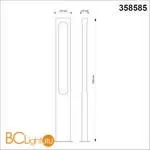 Светильник ландшафтный светодиодный Novotech Kaimas 358585 - Фото 1