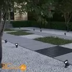 Светильник ландшафтный светодиодный грунтовой IP65 LED 13W 1040Лм 3000К Novotech LANDSCAPE 359218 - Фото 0