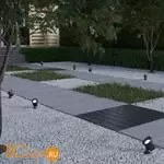 Светильник ландшафтный светодиодный грунтовый IP65 LED 13W 110-240V 1040Лм 4000К Novotech LANDSCAPE 359530 - Фото 0