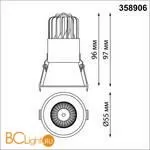 Встраиваемый светильник Novotech Lang 358906 - Фото 0
