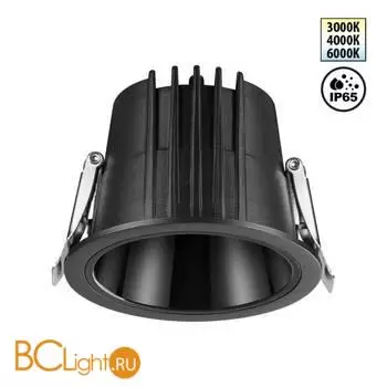 Светильник встраиваемый с переключателем цветовой температуры IP65 LED 10W 3000К\4000К\6000К Novotech LANG 359425