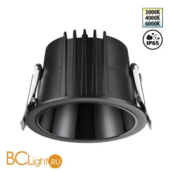 Светильник встраиваемый с переключателем цветовой температуры IP65 LED 15W 3000К\4000К\6000К Novotech LANG 359427