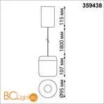 Подвесной светильник Novotech LISSE 359438 - Фото 1