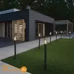 Садово-парковый фонарь Novotech MATRIX 370970 - Фото 0