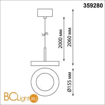 359280 OVER NT23 193 белый Светильник накладной светодиодный IP20 LED 18W 85-265V 1350Лм 3000К MIRROR - Фото 0