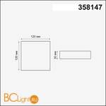 Встраиваемый светильник Novotech Mon 358147 - Схема