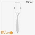 Корпус для модуля Novotech Nokta 358182 - Схема