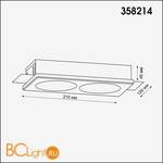 Встраиваемый светильник Novotech Oko 358214 - Схема