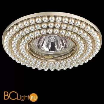 Встраиваемый спот (точечный светильник) Novotech Pearl 370142