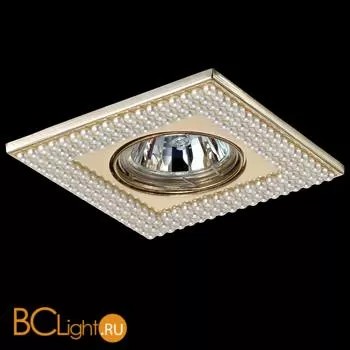 Встраиваемый спот (точечный светильник) Novotech Pearl 370145