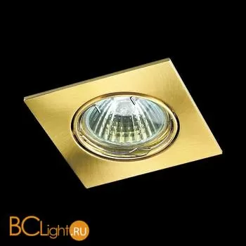 Встраиваемый спот (точечный светильник) Novotech Quadro 369107