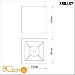 Потолочный накладной светильник Novotech RECTE 358487 - Фото 1