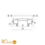 Крепление для шинопровода Novotech Slim 135192 - Фото 0