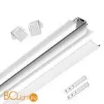 Низковольтный шинопровод для встраиваемого монтажа в ГКЛ 1м IP20 48V Novotech Smal 135198