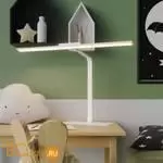 Белая настольная лампа, с сенсорным диммером, повышенный индекс цветопередачи, датчик освещенности, LED 24Вт 4000K CRI98 1670Лм IP20 220V Novotech STUDI 359966 - Фото 0