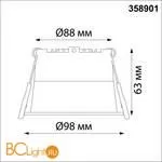 Встраиваемый светильник Novotech TRAN 358901 - Фото 1