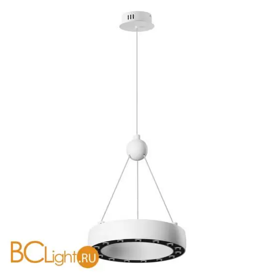 Светильник подвесной светодиодный, длина провода 2м LED 12W вниз 5W вверх 1360Лм 3000K Odeon Light TURN 359395