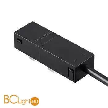 Черный токоввод (подвод питания) в шинопроводы Novotech VECTOR 135311