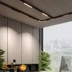 Трековый светодиодный линейный SMART светильник 220В, 18Вт, 3000-6000К, 1080Лм, CRI90 пульт ДУ/Tuya Smart Life/Алиса Novotech VECTOR 359953 - Фото 0