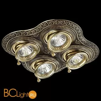 Встраиваемый спот (точечный светильник) Novotech Vintage 370180