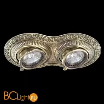 Встраиваемый спот (точечный светильник) Novotech Vintage 370012