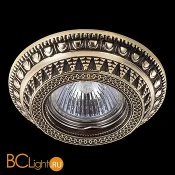 Встраиваемый спот (точечный светильник) Novotech Vintage 370008