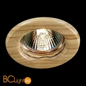 Встраиваемый спот (точечный светильник) Novotech Wood 369713